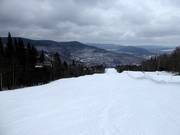 Piste intermédiaire Les Cantons