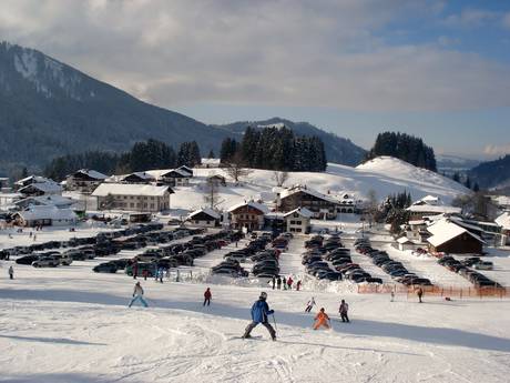 Tannheimer Tal (vallée de Tannheim): Accès aux domaines skiables et parkings – Accès, parking Jungholz