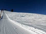 On trouve un peu de poudreuse.