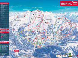 Plan des pistes Lachtal