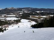 Piste de vallée de difficulté moyenne Unterhochstätt