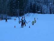 Parc ludique pour enfants dans le monde hivernal de Bögei