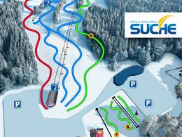 Plan des pistes Suche