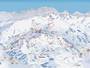 Plan des pistes Passo San Pellegrino/Falcade