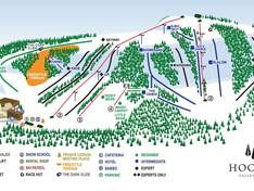 Plan des pistes Hockley Valley
