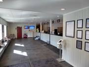 Zone de caisse soignée