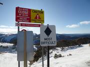 Informations sur les pistes dans le domaine skiable de Mt. Hotham
