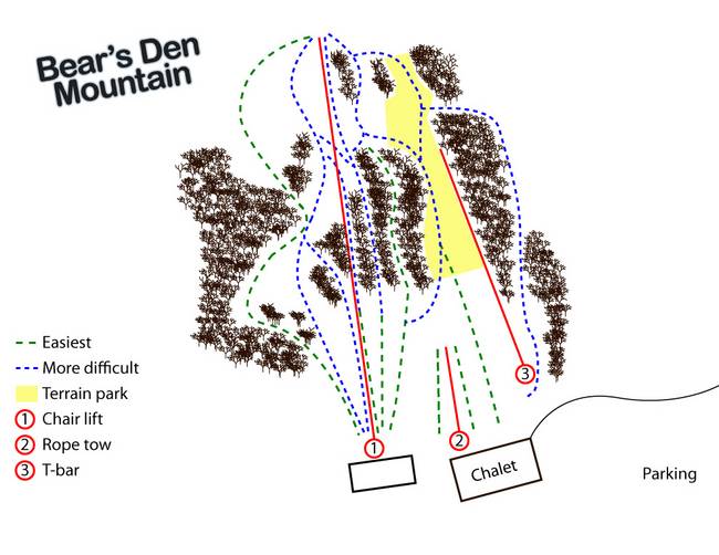 Bear's Den Mountain – Fort Ransom Bear's Den Mountain – Fort Ransom