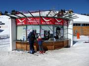 Zone de caisse soignée