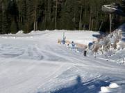 Téléski à la station intermédiaire