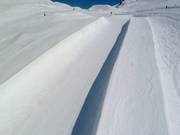 Half-pipe à Bettmeralp