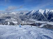 Itinéraire de ski exigeant