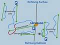 Plan des pistes Sachrang