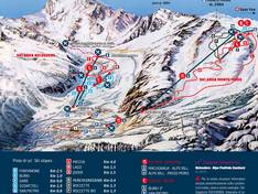 Plan des pistes Macugnaga