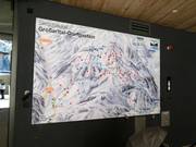 Plan des pistes au télésiège Kieserlbahn