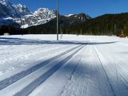 Pistes de ski de fond en dessous du col de Kreuzberg