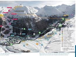Plan des pistes Pfelders (Plan)