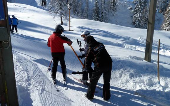 Tennengau: amabilité du personnel dans les domaines skiables – Amabilité Dachstein West – Gosau/Russbach/Annaberg