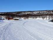 Piste de ski de fond à Ramundberget