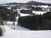 Almberg-Haidel-Dreisessel: Taille des domaines skiables – Taille Bischofsreut