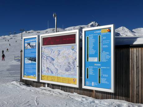 Ski- & Gletscherwelt Zillertal 3000: indications de directions sur les domaines skiables – Indications de directions Mayrhofen – Penken/Ahorn/Rastkogel/Eggalm