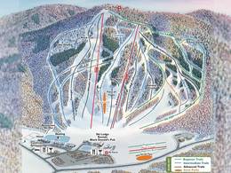 Plan des pistes Calabogie Peaks