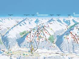 Plan des pistes Rinerhorn (Davos Klosters)