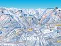 Plan des pistes Zillertal Arena – Zell am Ziller/Gerlos/Königsleiten/Hochkrimml
