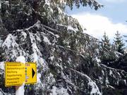 Grâce à de nombreux panneaux, l’orientation est facile.