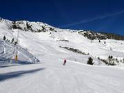 Descente de Geols avec vue sur Onkeljoch
