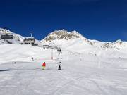 Piste facile au télésiège Naluns