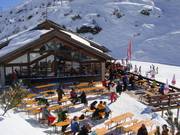 Refuge à la station intermédiaire de l'Albona (Stuben)