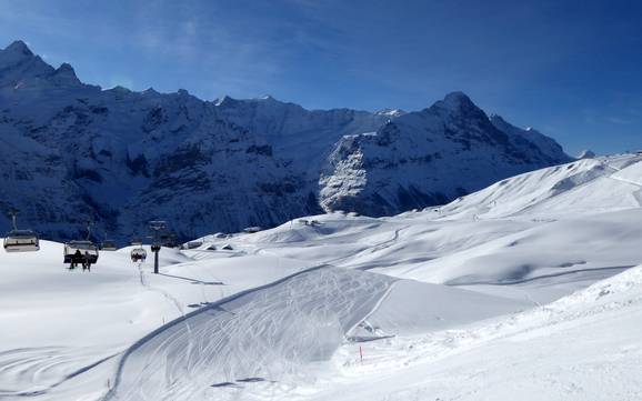 Skier près de Burglauenen