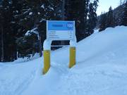 Informations sur les pistes dans le domaine skiable
