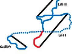 Plan des pistes Ötzlifte (Rabenkopf) – Kochel am See