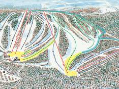 Plan des pistes Devil's Glen