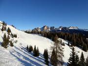 Vue sur le domaine skiable Civetta