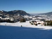 Piste facile au téléski FIS