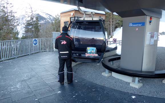 Lechtal (vallée du Lech): amabilité du personnel dans les domaines skiables – Amabilité Jöchelspitze – Bach