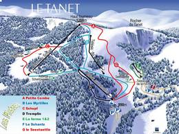Domaine skiable Le Tanet