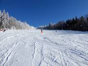 Piste de difficulté moyenne au télésiège Große Almberg