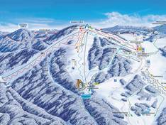 Plan des pistes Mitterdorf (Almberg) – Mitterfirmiansreut