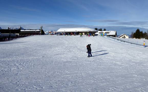 Domaines skiables pour les débutants dans les montagnes du lac de Garde – Débutants Monte Bondone