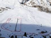 Pente d'entraînement Gampenlift et zone d'entraînement Murmi Snowpark