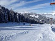 Piste facile "Die Schönste" au télésiège Alm 6er