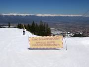 Avertissement : piste difficile