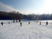 Vue sur la piste de ski de Landsberied