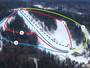 Plan des pistes Ivan-Gora