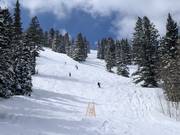 Piste raide près du télésiège Powderhorn II