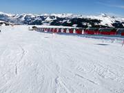 Tapis roulant couvert avec piste d'entraînement sur la Resterhöhe